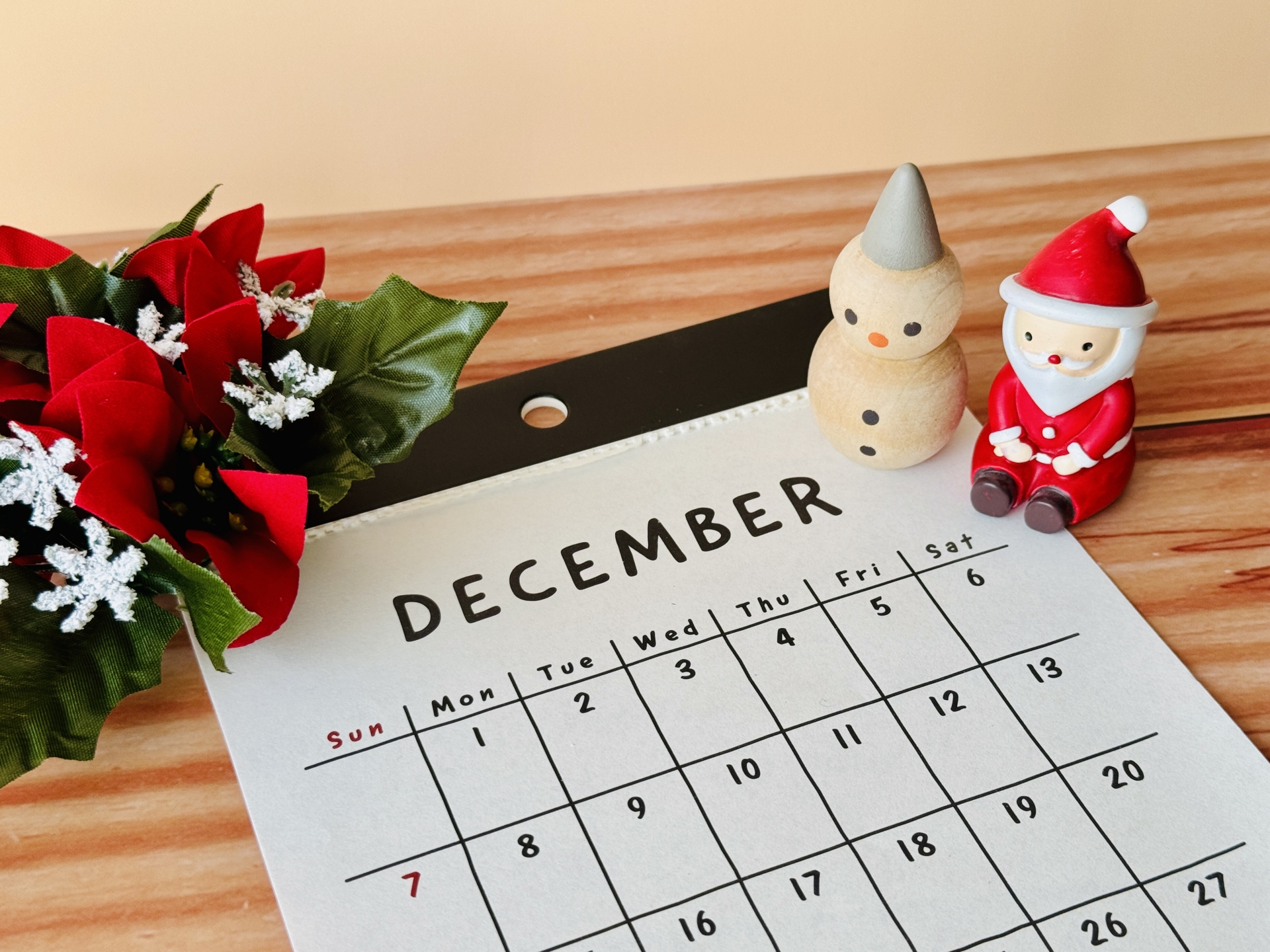 12月のスケジュール